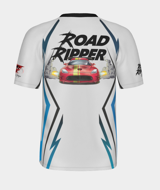 #5 Road Ripper Short Sleeve Viper Design 100% Polyester Dry fit Sublimation Printed
