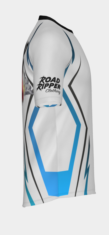 #5 Road Ripper Short Sleeve Viper Design 100% Polyester Dry fit Sublimation Printed
